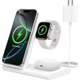 thumbnail image 1 of wonima02 Charging Station for Multiple Devices Apple, Foldable 3 in 1 Wireless Charger for iPhone 16/15/14/13/12/Pro/Max/Plus, Apple Watch 10/9/Ultra/8/7/6/5/4/3/2/SE & AirPods 4/3/2/Pro (White), 1 of 1