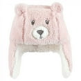 thumbnail image 3 of Hudson Baby Infant Girl Trapper Hat, Mitten and Bootie Set, Pink Bear, 12-18 Months, 3 of 7
