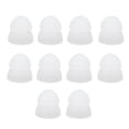 thumbnail image 4 of Tebru 10pcs Hearing Aid Domes Soft Silicone 8mm Double Layer Closed Type Washable Anti Static Ear Tips, 4 of 10