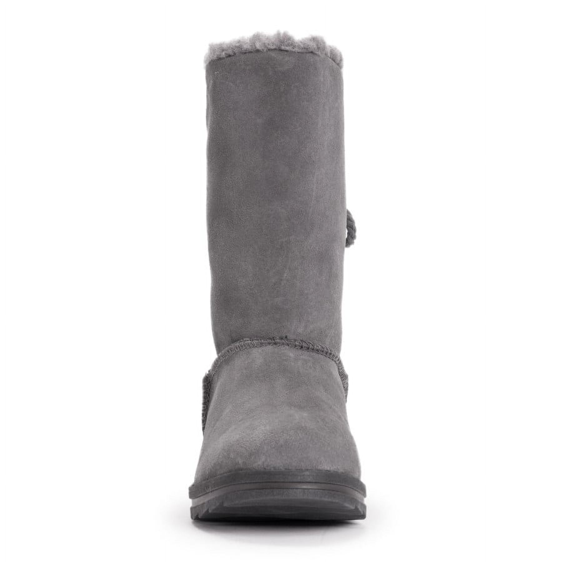 MUK LUKS Women's Ziggy Rodeo Boots - Genuine Wool Lined, Memory Foam Insole, Water Resistant, Indoor/Outdoor - View #3