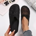 thumbnail image 2 of Busydd Women's Flats Casual Closed Toe Slip on Shoes Women Fashion Comfortable Slides for Women 7.5, 2 of 9