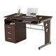 thumbnail image 2 of Techni Mobili Computer Desk with Ample Storage,Office Furniture, Chocolate My Lux Decor Round, 2 of 6