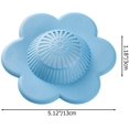 thumbnail image 5 of Tapones de silicona para desagüe de ducha, protectores de desagüe de bañera y ducha con ventosas para baño, bañera y cocina, paquete de 4 ER, 5 of 5