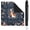 Dark Blue, variant on Mahjong Mat with Black Carrying Bag, 31.5"x31.5" Anti-Slip Noise Reduction Gaming Mat for Mahjong, Poker, Board Games, 3 Dice & Black Storage Bag