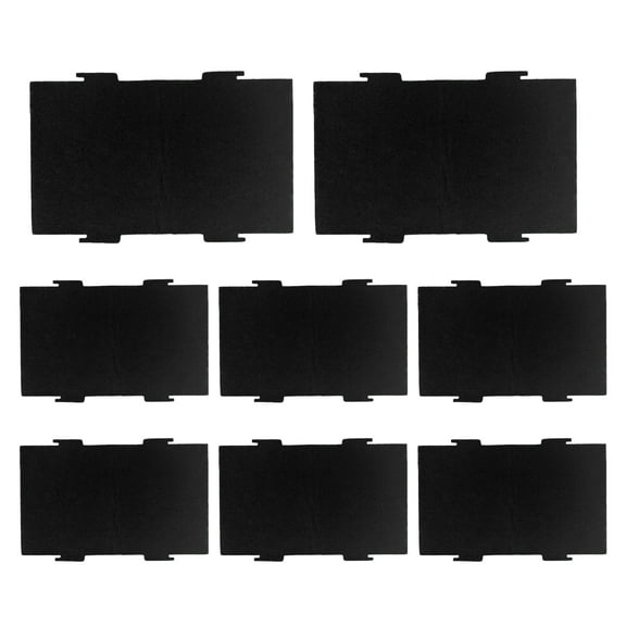 Activated Charcoal Filters for Microwave Oven Compatible with Kitchen Aid Whirlpool Over The Range Microwave W11282981, 8 Pack