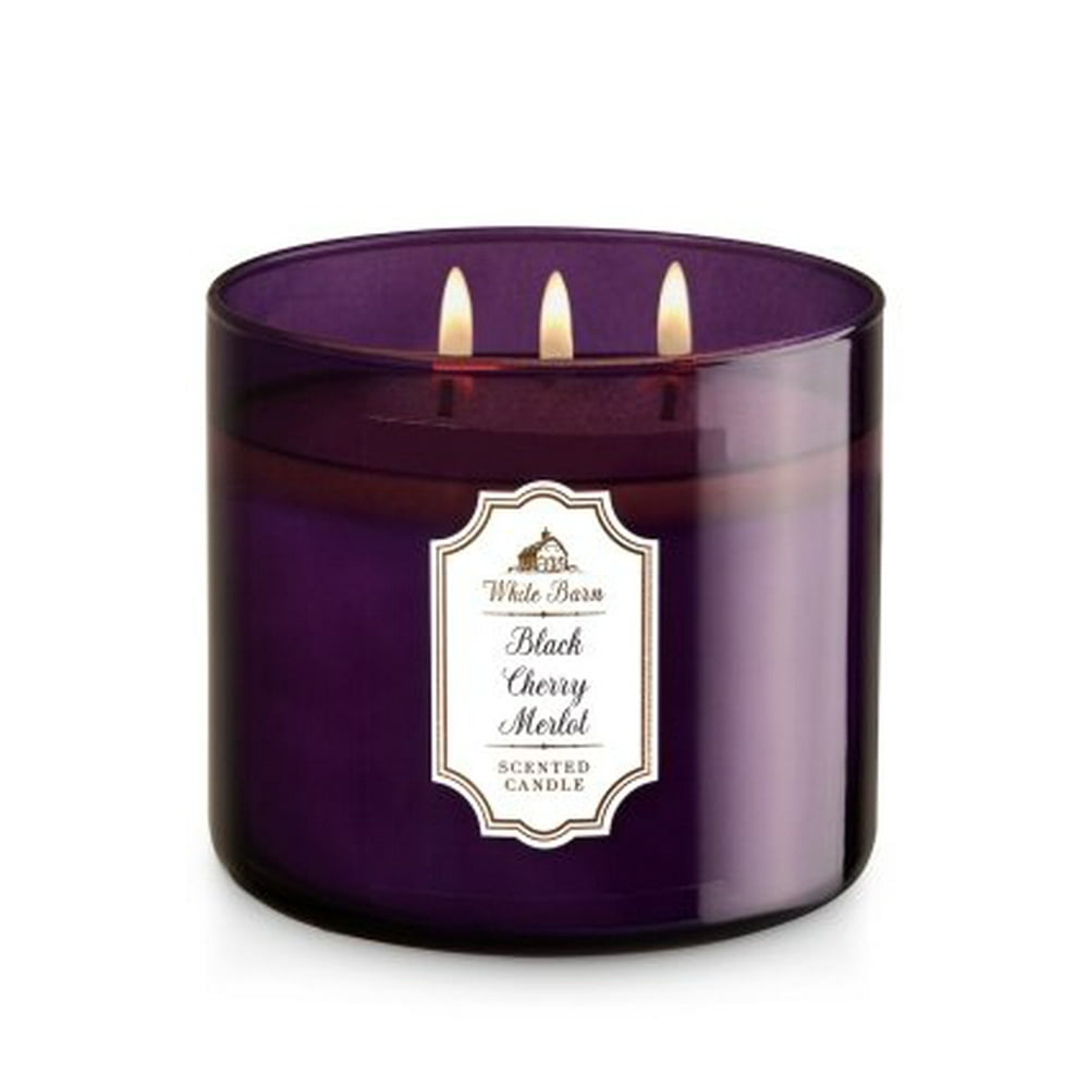 Bath And Body Works Black Cherry Merlot Scented Candle