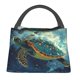 thumbnail image 1 of Fotbe Surfing Turtle Bolsa Térmica Portátil con Estampado, Bolsa de Entrega de Alimentos Aislada, Bolsa Reutilizable de Gran Capacidad para Comidas y Supermercado, 1 of 6