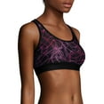 thumbnail image 2 of Hanes Sport Women's Racerback Compression Sports Bra, 2 of 5