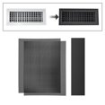 thumbnail image 3 of Floor Air Vent Cover PVC Easy Install Floor Vent Mesh for Wall Ceiling Floor Cola Cubierta de ventilación de piso, 3 of 8