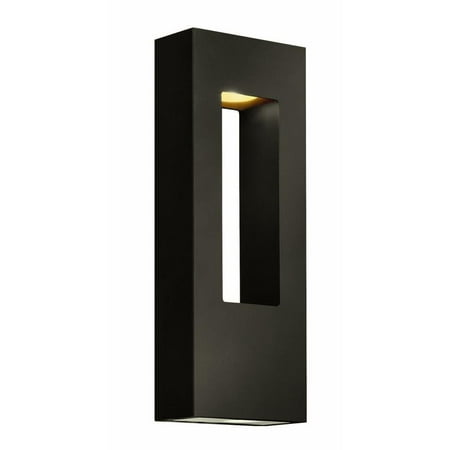 

2 Light Medium Outdoor Wall Lantern in Modern Style 6 inches Wide By 16 inches High Bronze Gu10 Bailey Street Home 81-Bel-4530532