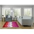 thumbnail image 2 of Simply Daisy Fluidity Chevron Area Rug, 4' x 6', 2 of 2