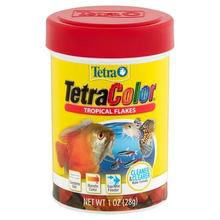 UPC: 0046798771609 | Tetra TetraColor Tropical Flakes Fish Food 1 oz