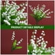 thumbnail image 4 of FESTFENDS 6Ud Ramo De Flores Artificiales Verde Para De Bodas Y Escenas Románticas, 4 of 8