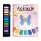 thumbnail image 1 of Cuaderno de acuarela, guía de pintura paso a paso, juego de acuarela, libro para colorear con acuarela inspirado en la naturaleza, 1 of 8