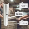 thumbnail image 4 of SSBM 20" x 3500' Tite Performance Perforated Center Fold Shrink Film Polyolefin - Cross-Linked, Compatible with both Heat Guns and Shrink Tunnels, 75 Gauge, Clear, 1 Rolls, 4 of 7