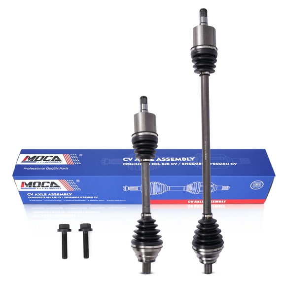 MOCA AUTOPARTS 2x Front Left & Right CV Axle Assembly Fit for 2014-2018 Volkswagen Jetta 1.8L & 2016-2018 Volkswagen Golf 1.8L & 2005-2010 Volkswagen Bora 2.5L