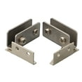thumbnail image 1 of Bgsha 2Pcs Non-perforated Glass Door Hinge Display Cabinet Glass Cabinet Hinge Side, 1 of 10