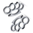 thumbnail image 4 of Nudillos, 2 piezas, herramienta de defensa personal para los dedos, anillo para los dedos, arma elegante y moderna, 4 of 9