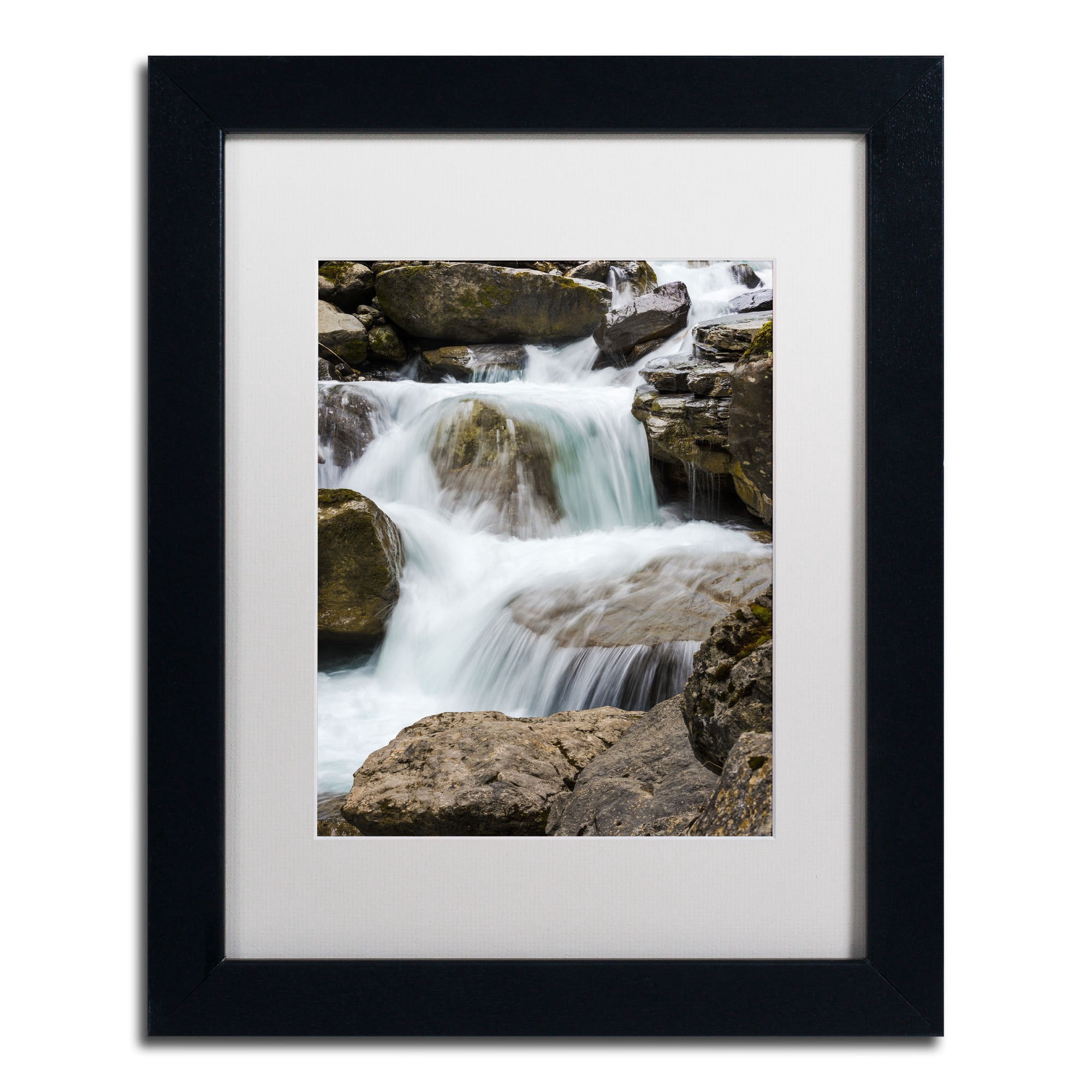 Trademark Fine Art "A Very Long Story" Canvas Art by Philippe Sainte-Laudy, White Matte, Wood Frame