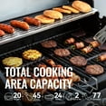 thumbnail image 5 of Royal Gourmet SG5003H 4-Burner Gas Grill with Lidded Side Burner, Cabinet Style Propane Gas Grill, 5 of 6