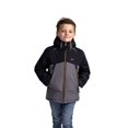 thumbnail image 2 of Trespass Boys Padded Waterproof Jacket Removable Hood Windproof Taped Seams Raincoat Discover, 2 of 7