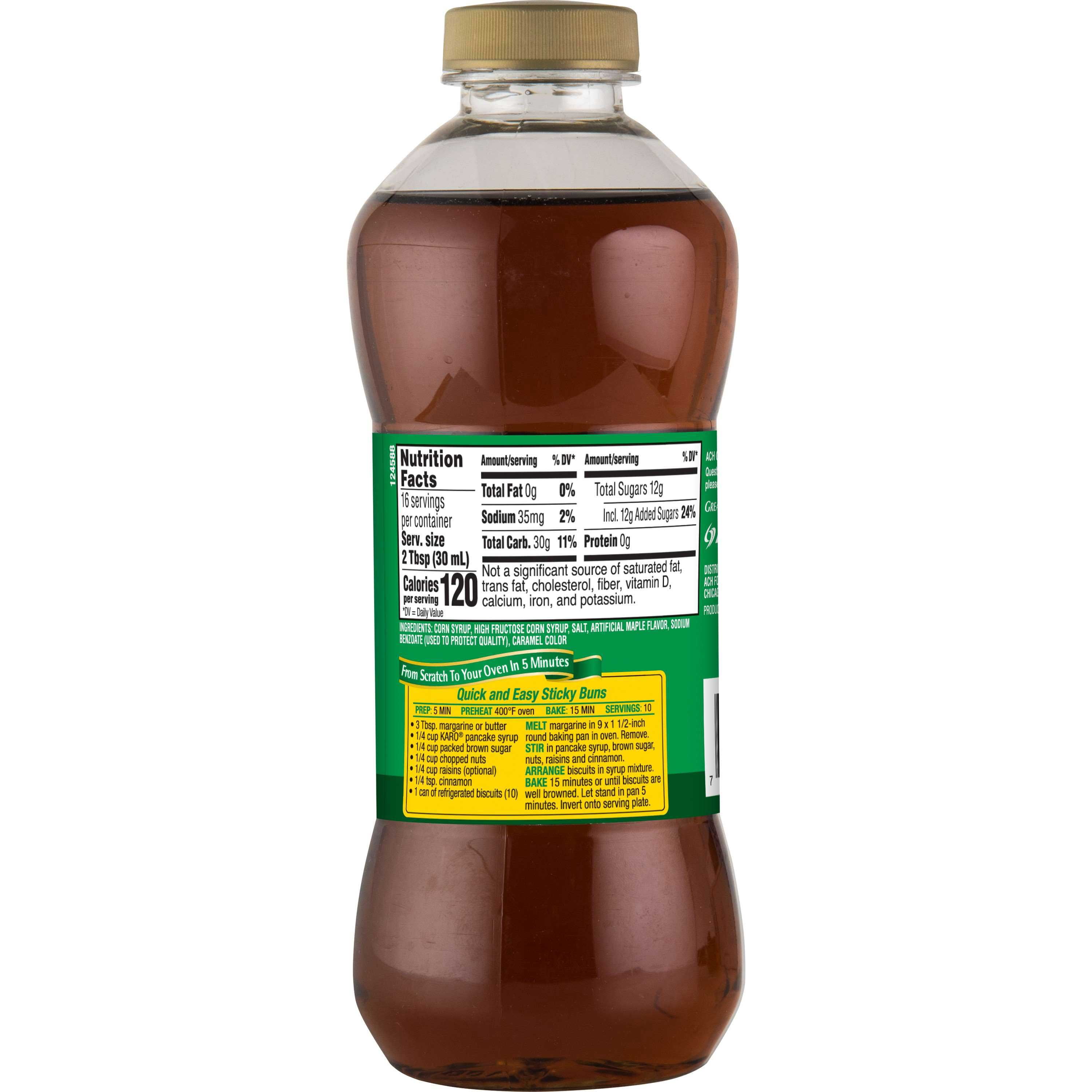 Karo Pancake Syrup, Easy Squeeze, Smooth, 16 fl oz, Shelf Stable, Plastic Bottle