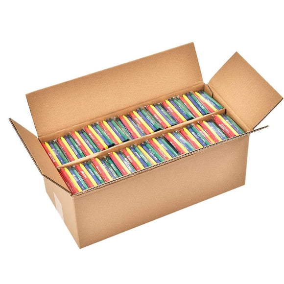 Crayones Madisi, paquete a granel, 1600 unidades, 4 colores, tamaño regular
