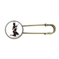 thumbnail image 1 of Mujeres calientes de rodillas Bikini Chica EsES Broche De Broche De Metal Antiguo Unbranded M, 1 of 3