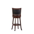 thumbnail image 6 of Boraam Bristol 29in. High Back Swivel Wood Bar Stool, Cherry, 6 of 9