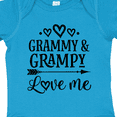thumbnail image 4 of Inktastic Grammy and Grampy Love Me Valentine Boys or Girls Baby Bodysuit, 4 of 5