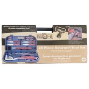 Mr Bar-B-Q 20 Piece Gourmet Barbecue Tool Set & Bonus Grill Light, Stainless BBQ
