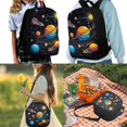 thumbnail image 2 of Jeiento Planet Backpack for Boys 8-10 10-12 12-14 Elementary School Bag Set with Lunch Box Pencil Case Starry Sky Middle Middle School Back Packs Bookbag for Kids Daypack Satchel Outer Space, 2 of 7