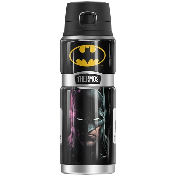 Batman Batman vs Joker THERMOS STAINLESS KING Stainless Steel Drink Bottle, Vacuum insulated & Double Wall, 24oz