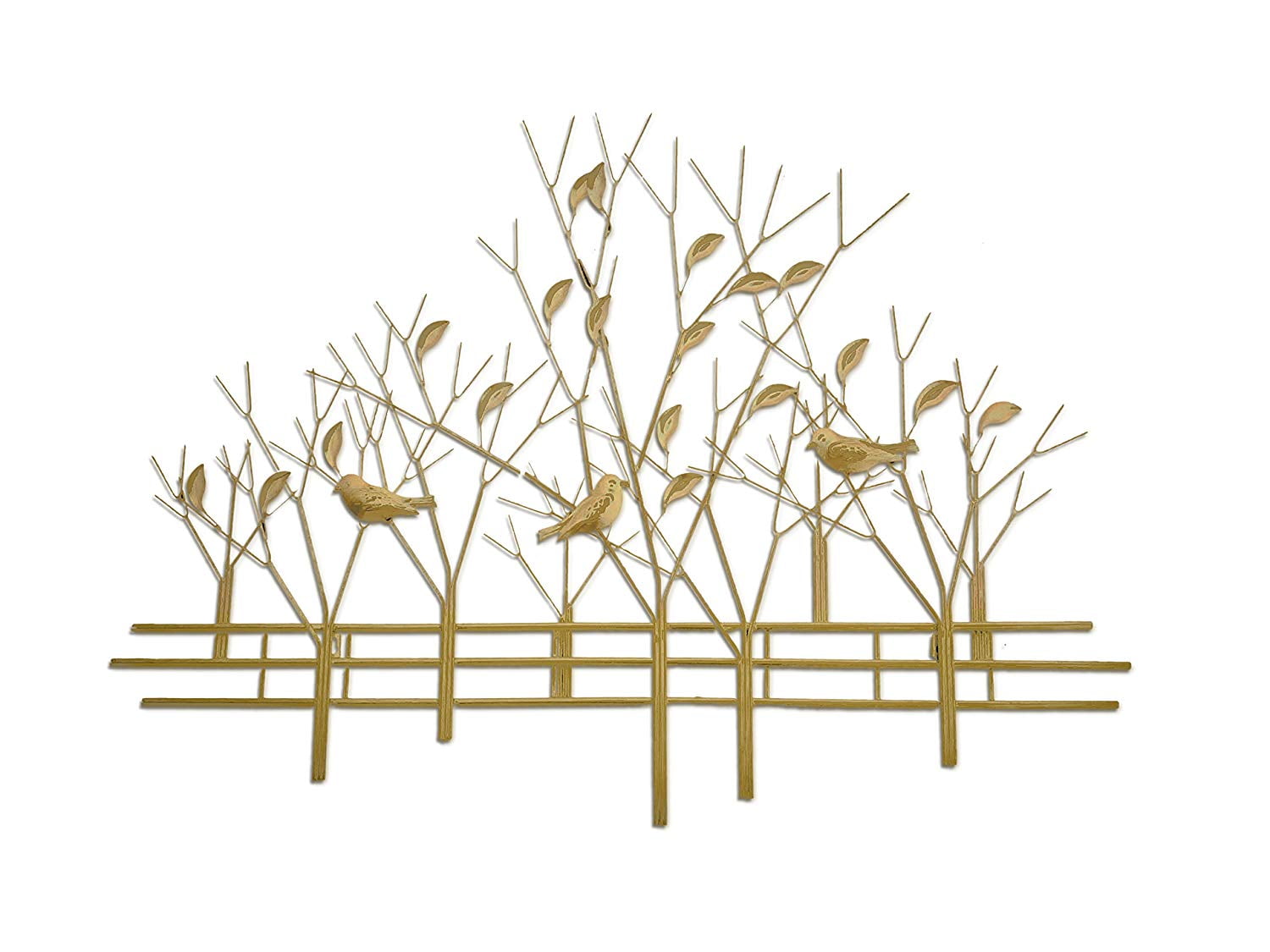 DecorShore Magnolia Tree Perspective 3D Metal Wall Sculpture