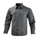 thumbnail image 5 of Blusa y camisa de manga larga con cuello vuelto para hombre, estilo casual, de color liso, con botones y bolsillos, de poliéster., 5 of 6