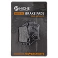 thumbnail image 1 of Niche Brake Pad Set for KTM 400 Semi-Metallic Motorcycle 519-KPA2387D, 1 of 5
