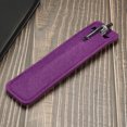 thumbnail image 5 of Uxcell Felt Pencil Case Mini Pen Pocket Protector Sleeve Pouch, Purple 12 Pack, 5 of 5