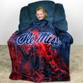 thumbnail image 3 of College Covers Ole Miss Rebels Sublimated Soft Throw Blanket, 42" x 60", 3 of 5