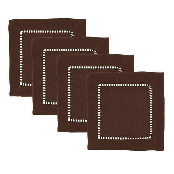 Fennco Styles Classic Hemstitch Design Table Linen Collection