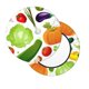 thumbnail image 2 of Balery Vegetables2 Fundas de asiento para taburete de bar redondo de tela de terciopelo ajustables que protegen de arañazos y manchas para sillas de 14 a 17 pulgadas.-12 inch, 2 of 7
