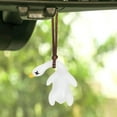 thumbnail image 5 of Cute Hanging Duck Car Mirror Accessory – Funny Swing Duck for Rearview Mirror, UV Color Changing Duck Car Charm, Funny Duck Car Interior Decor Gift, 5 of 7