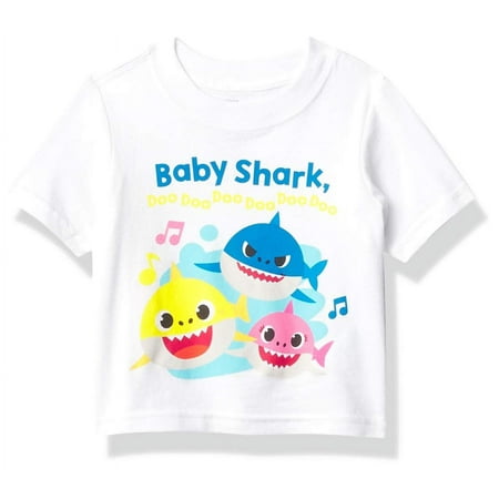 

Pinkfong Boys Baby Shark Doo Family Short Sleeve T-Shirt
