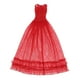 thumbnail image 3 of Ropa de muñeca Hugo Vestido de tul de encaje 1/3 60 CM Rojo, 3 of 10