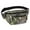 Brown Leaf, variant on Adjustable Sports Fanny pack on Waist with Headphone Hole Running Crossbody Sling pack Women Fashion Chest Bag for Travel Cycling Hiking, Black