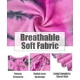 thumbnail image 3 of CASSIE LIZ Women's Plus Size Tops Pink Tie Dye 4X V Neck Shirts Criss Cross Fashion Pullover Short Sleeve Loose Fit Blouses Casual Tee Spring Summer Tunics 4XL 24W 26W, 3 of 3