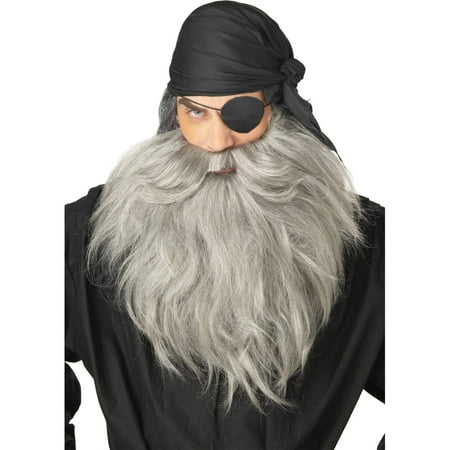 Pirate Beard Mustache Adult Halloween Accessory