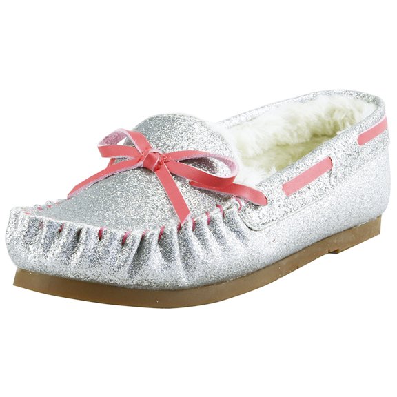 The Doll Maker Shearling Glitter Moccasin-TD1631123C-12