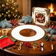 thumbnail image 5 of BingTong Festive DIY Christmas Wreath Kit, 12 Inch Foam Base With Fabric Snowflake Accents, Handmade Holiday Craft for Door Wall Mantel Display, Classic Red Bell, 5 of 6