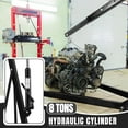 thumbnail image 5 of Lumiparty 2T Engine Hoist, Heavy Duty Cherry Picker Shop Crane 4000LB Folding Hydraulic Engine Lift w/ 6 Casters for Garage Workshop Warehouse, Black, 5 of 7