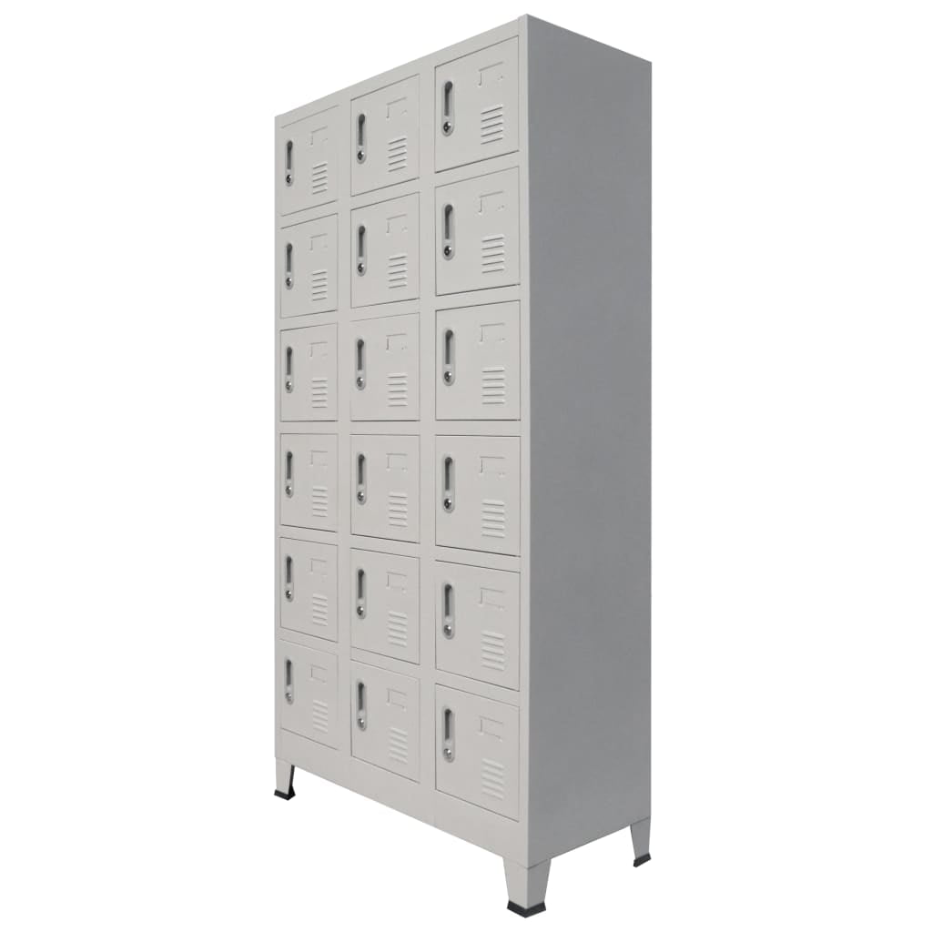 elevenfurniture Metal Storage Office Wardrobe 1,2,3,4,5 Door Metal Lockable GYM Work Lockers 1Door